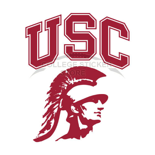 Homemade Southern California Trojans Iron-on Transfers (Wall Stickers)NO.6258